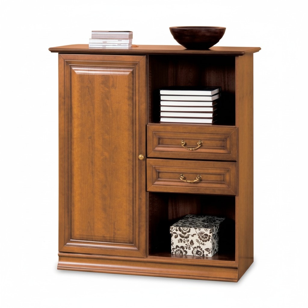 Classic chest of drawers, chests of drawers, dresser, side cabinet, cabinet model SE-2K