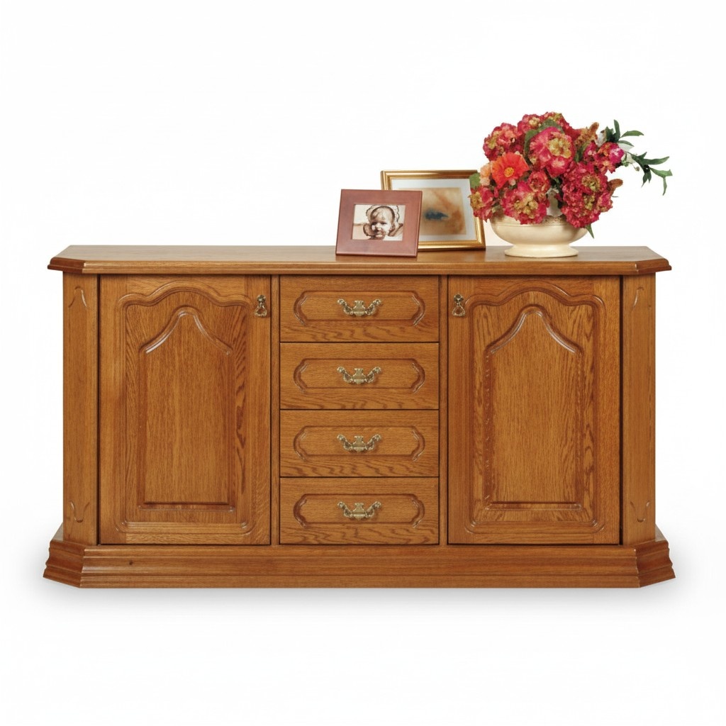 Classic Chest of Drawers Chest of Drawers Sideboard Furniture XXL Cabinet Wood New