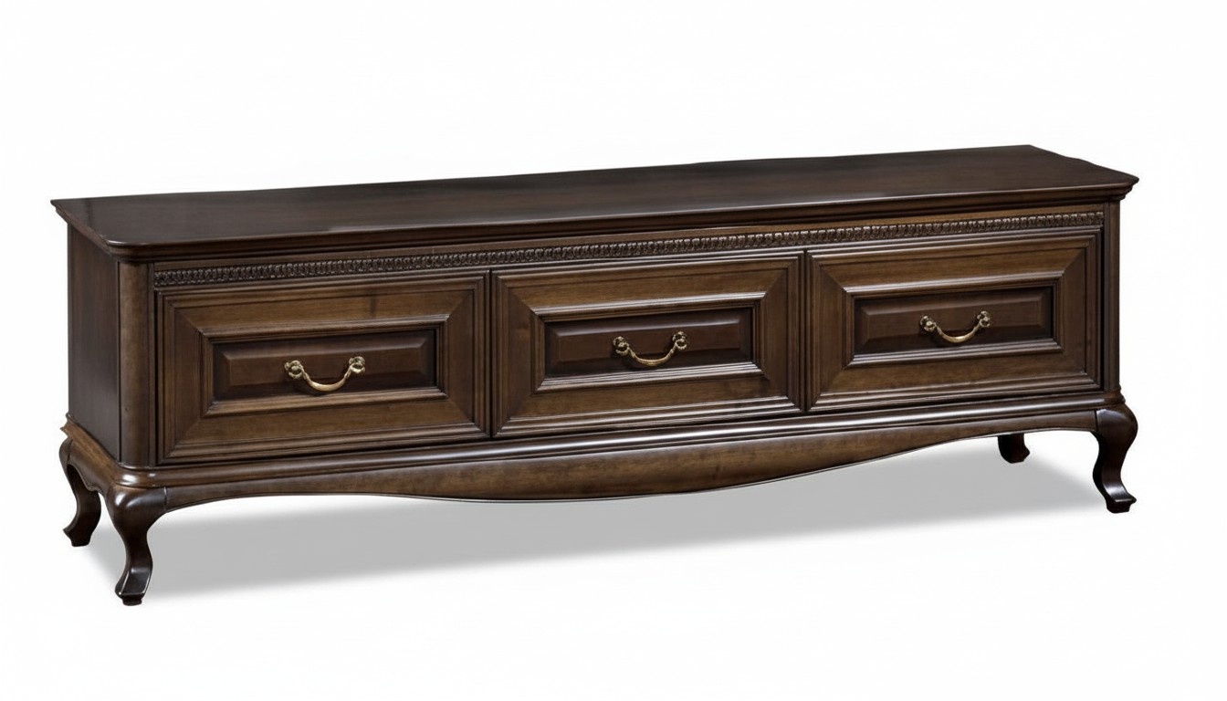 Classic chest of drawers, solid wood, handcrafted V-RTV-D.