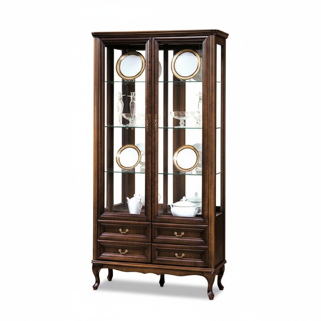 Classic showcase cabinet Italian furniture display cabinet showcases new W-W2