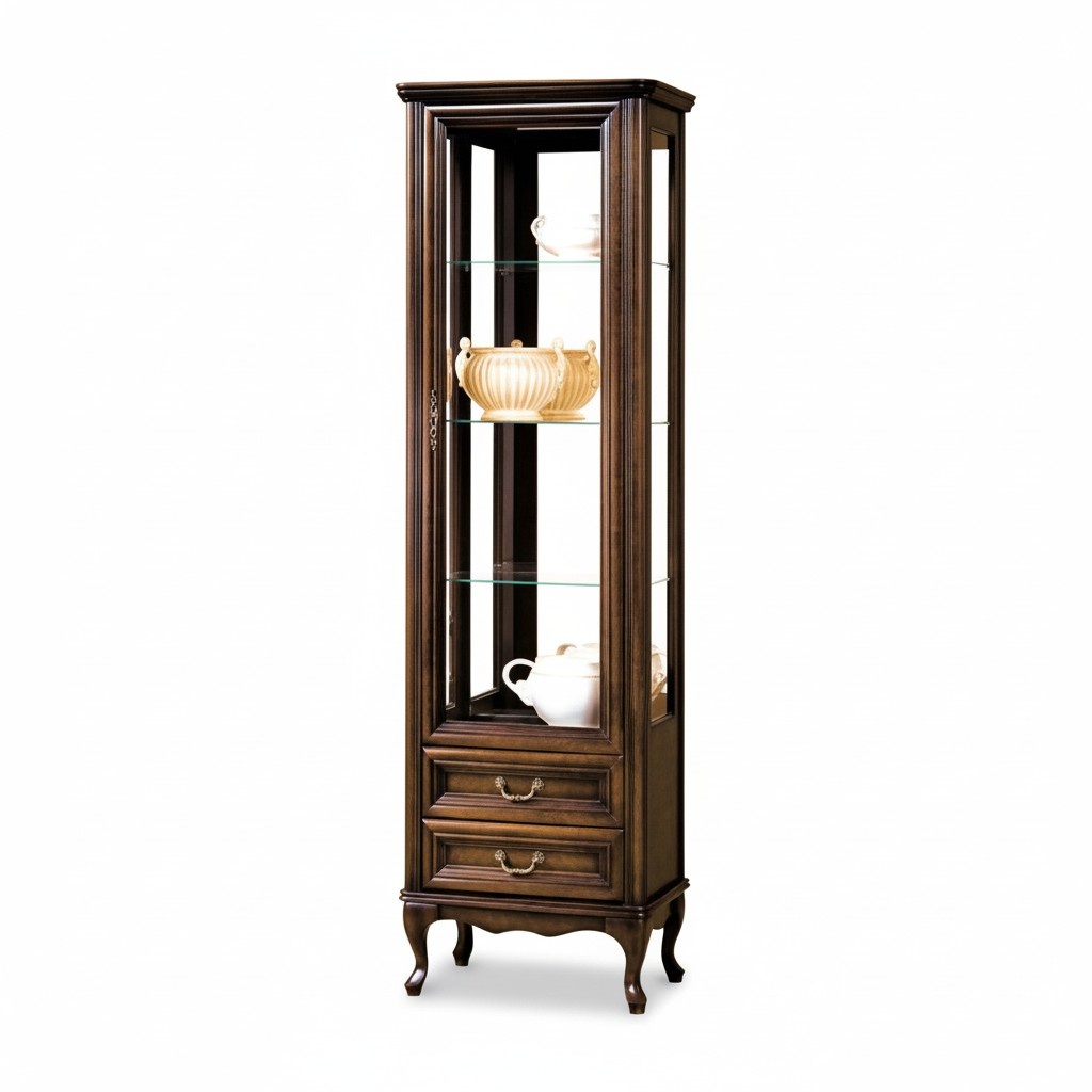 Classic display cabinet Italian furniture display cabinet showcases new W-1/2