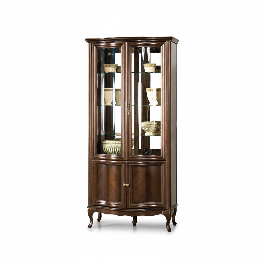 Classic showcase cabinet Italian furniture display cabinet showcases new W-W2L