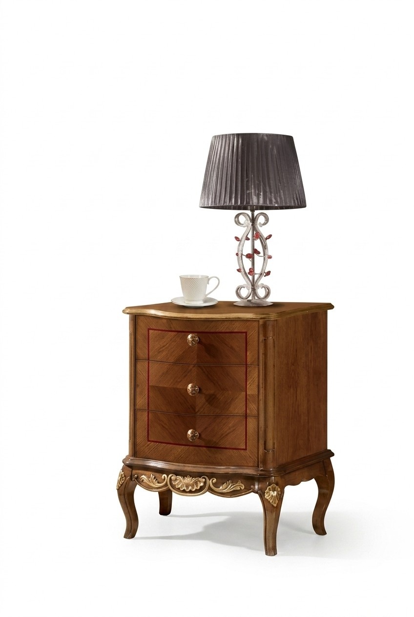 Classic Elegant Living Room Dresser Wood Furniture Drawers Design