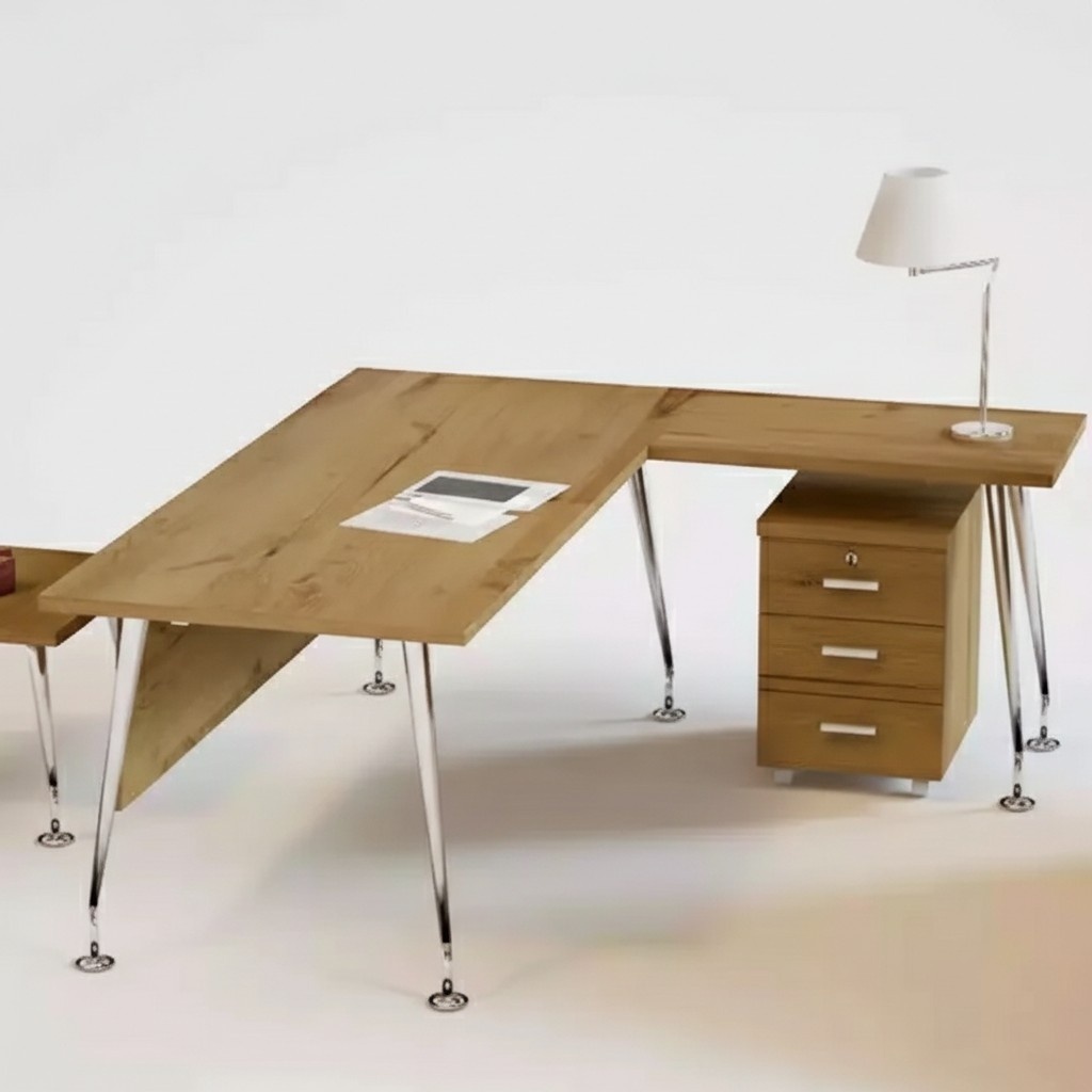 Classic office furniture designer corner desk work desk wood furniture