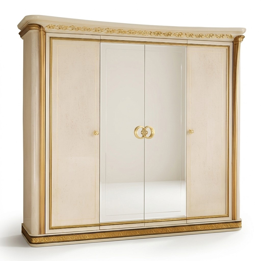 Wardrobe designer high gloss wardrobes furniture living arredoclassic