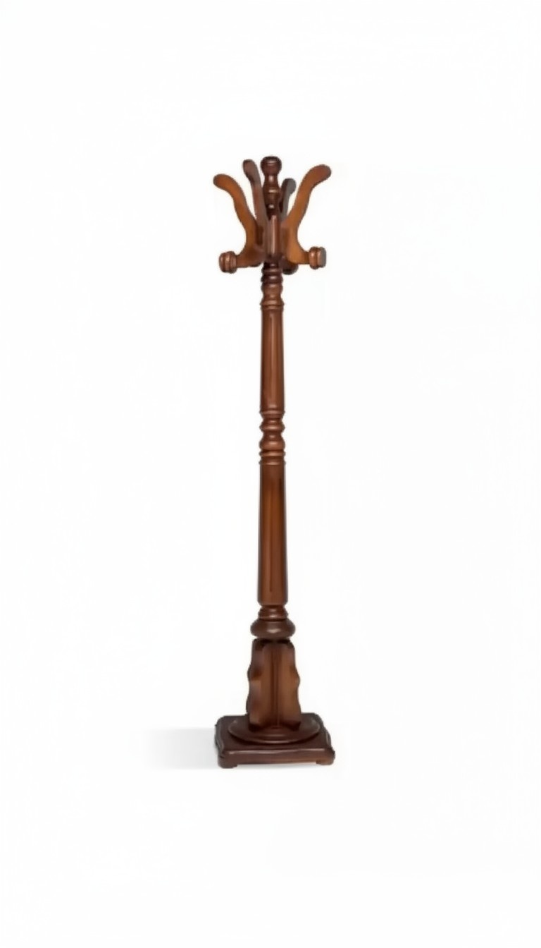 Coat Hanger Brown Stand Coat Rack Furniture Hallways Corridor