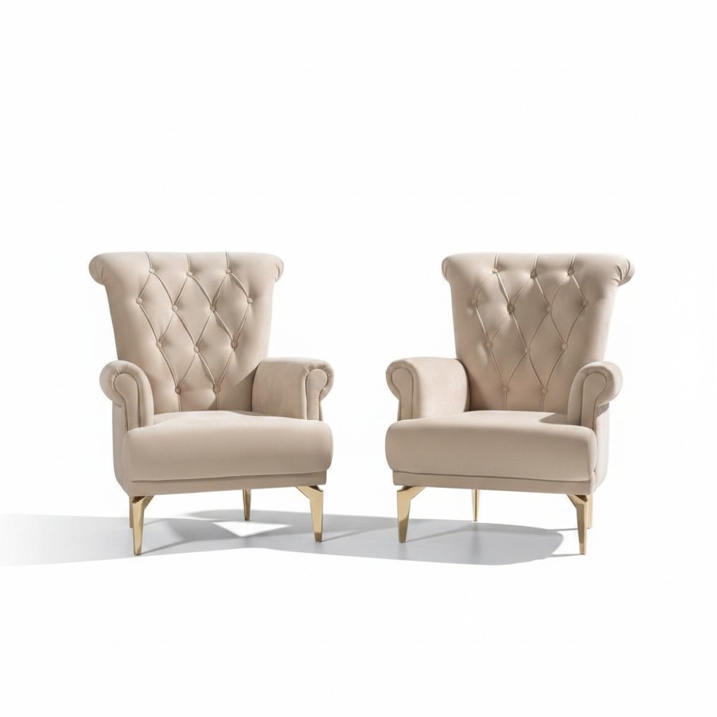 Armchair Living Room Armchair Recliner TV Chair Upholstered 2-piece