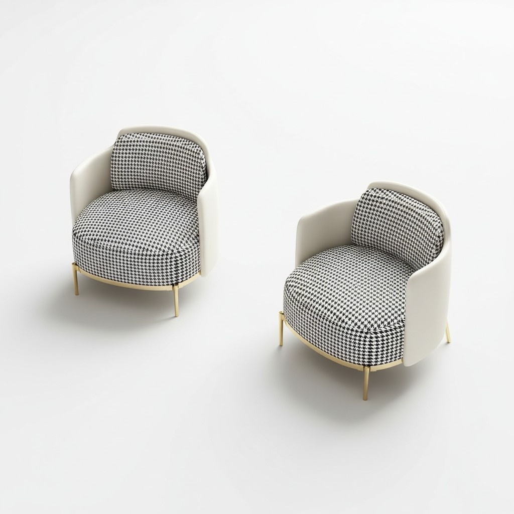 Club Modern Upholstered TV Lounge Chair Sofa Couch 1 Seater Designer Couches