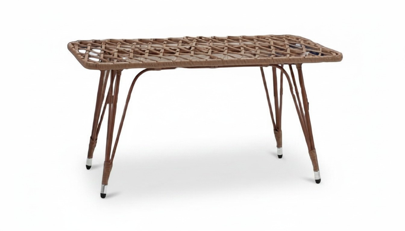 Brown coffee table side table garden furniture design luxury furniture coffee table