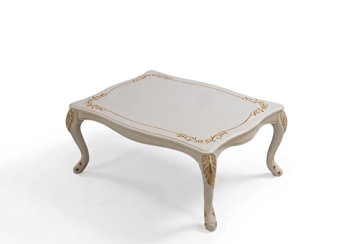 Coffee Table Classic Side Table Luxury Living Room Design Table Furniture Wood New