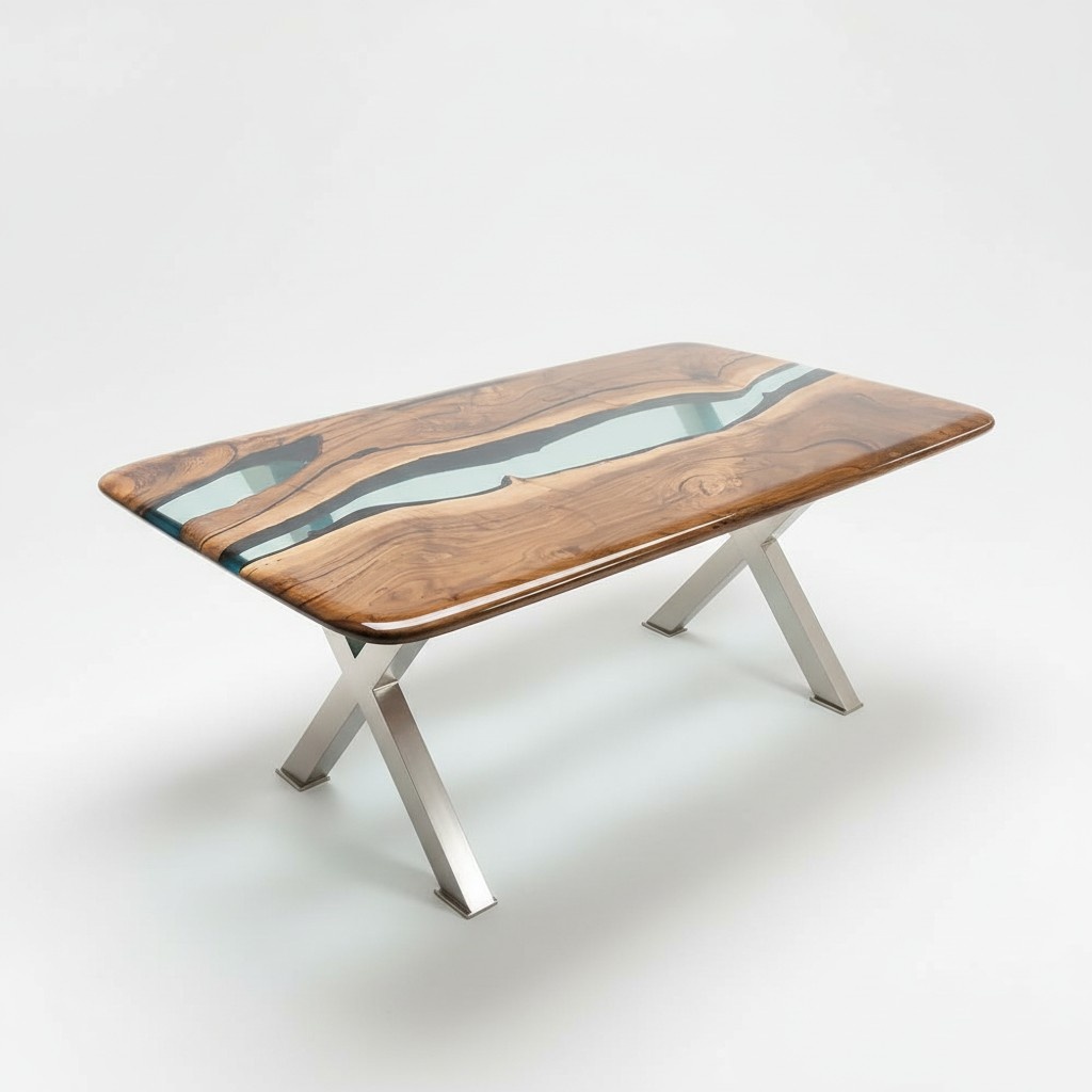 Coffee Table Epoxy Resin Table Handmade Tables Solid Furniture Resin