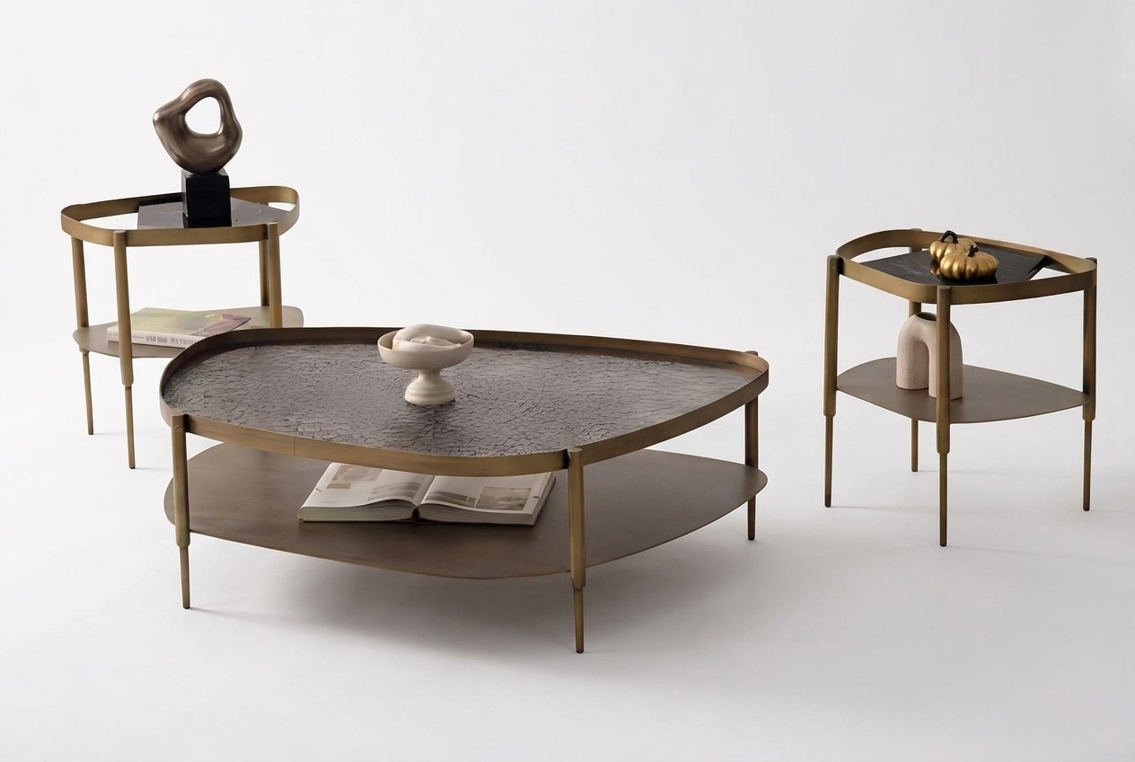 Coffee Table Glass – Modern Living Room Table with Elegant Appearance
