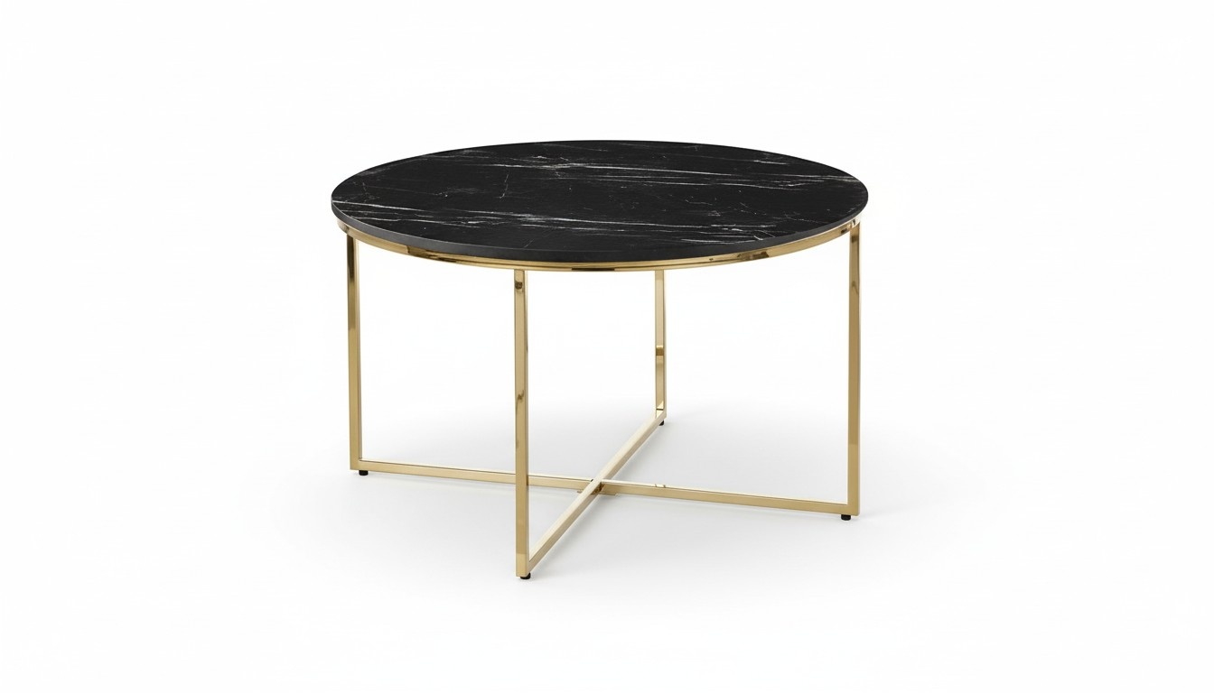Coffee table living room furniture high quality materials round new table modern