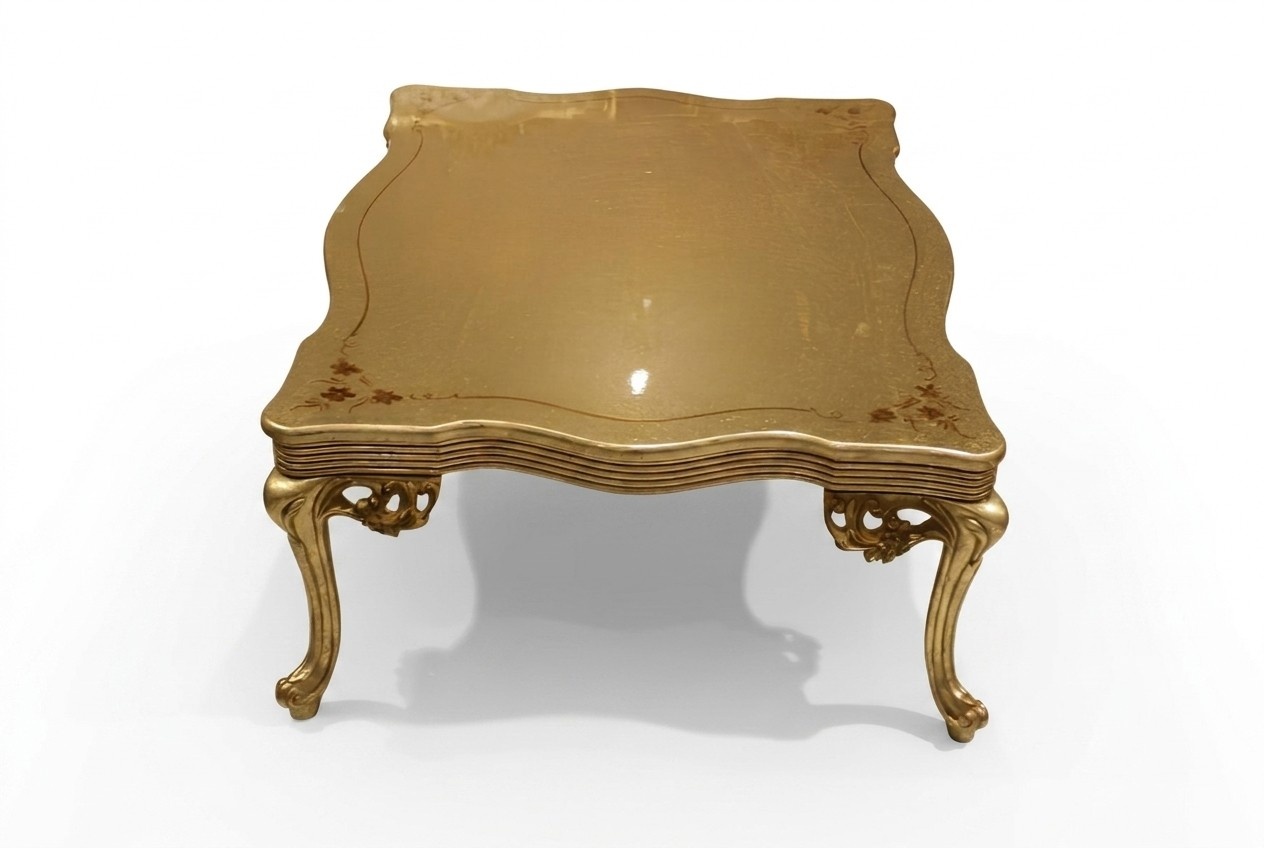 Living Room Gold Luxury Coffee Tables Side Table