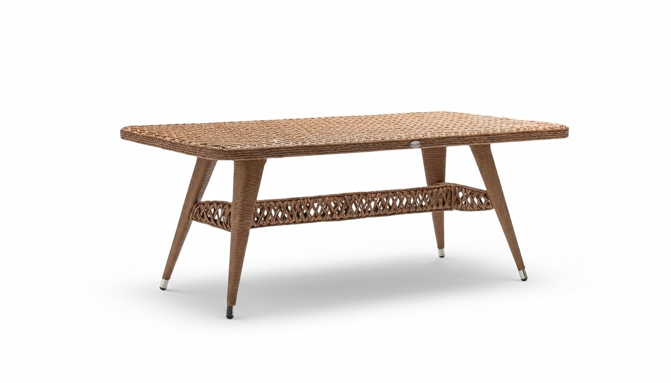 Coffee table rattan brown luxury high quality modern design stylish coffee table