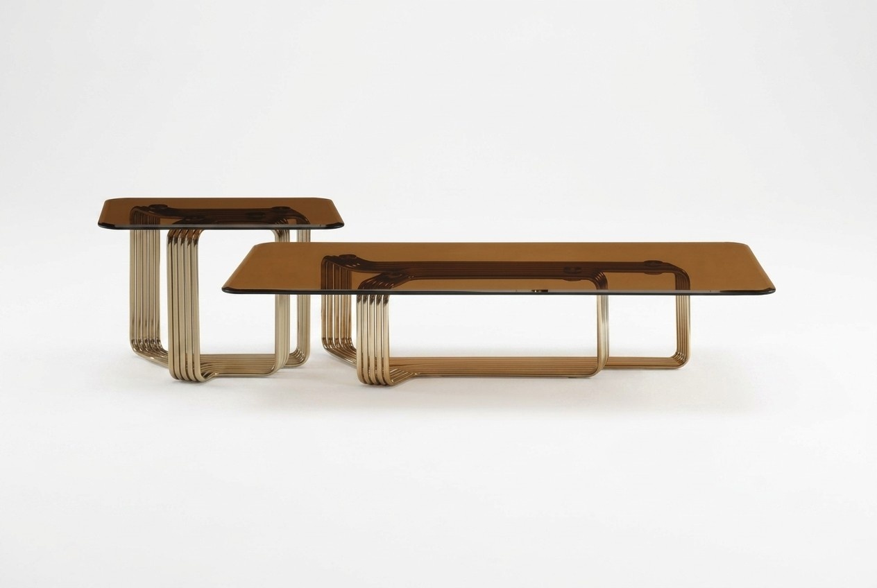 Coffee table side table coffee table sofa table black table metal living room