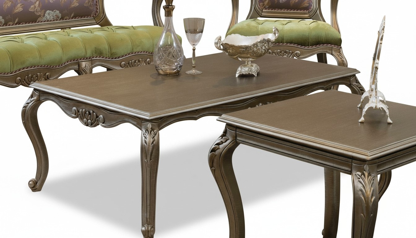 Coffee Table Side Table Living Room Wood Tables Side Luxury Style Table