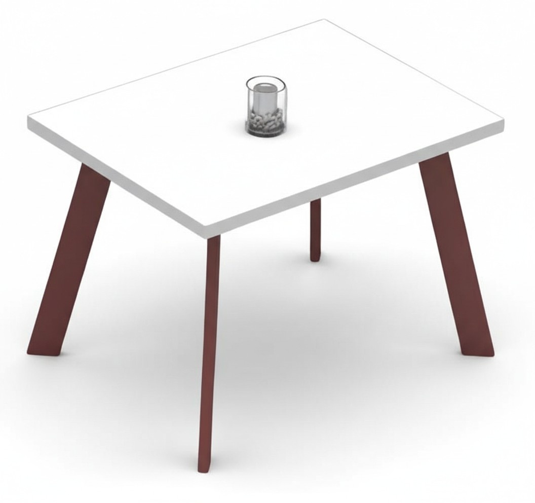 Coffee table side table wooden table small table wooden furniture office 70x50