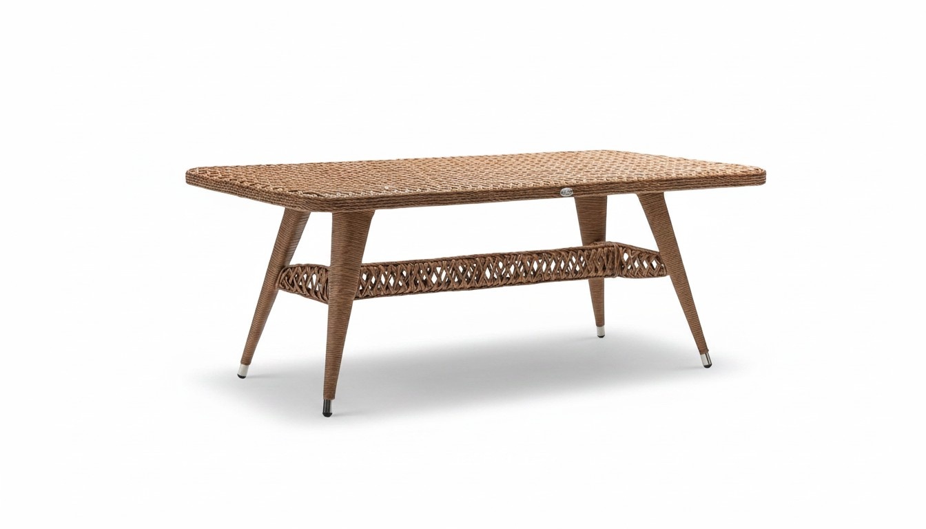 Stylish coffee table Rattan Brown Luxury High Quality Modern Design Coffee Table