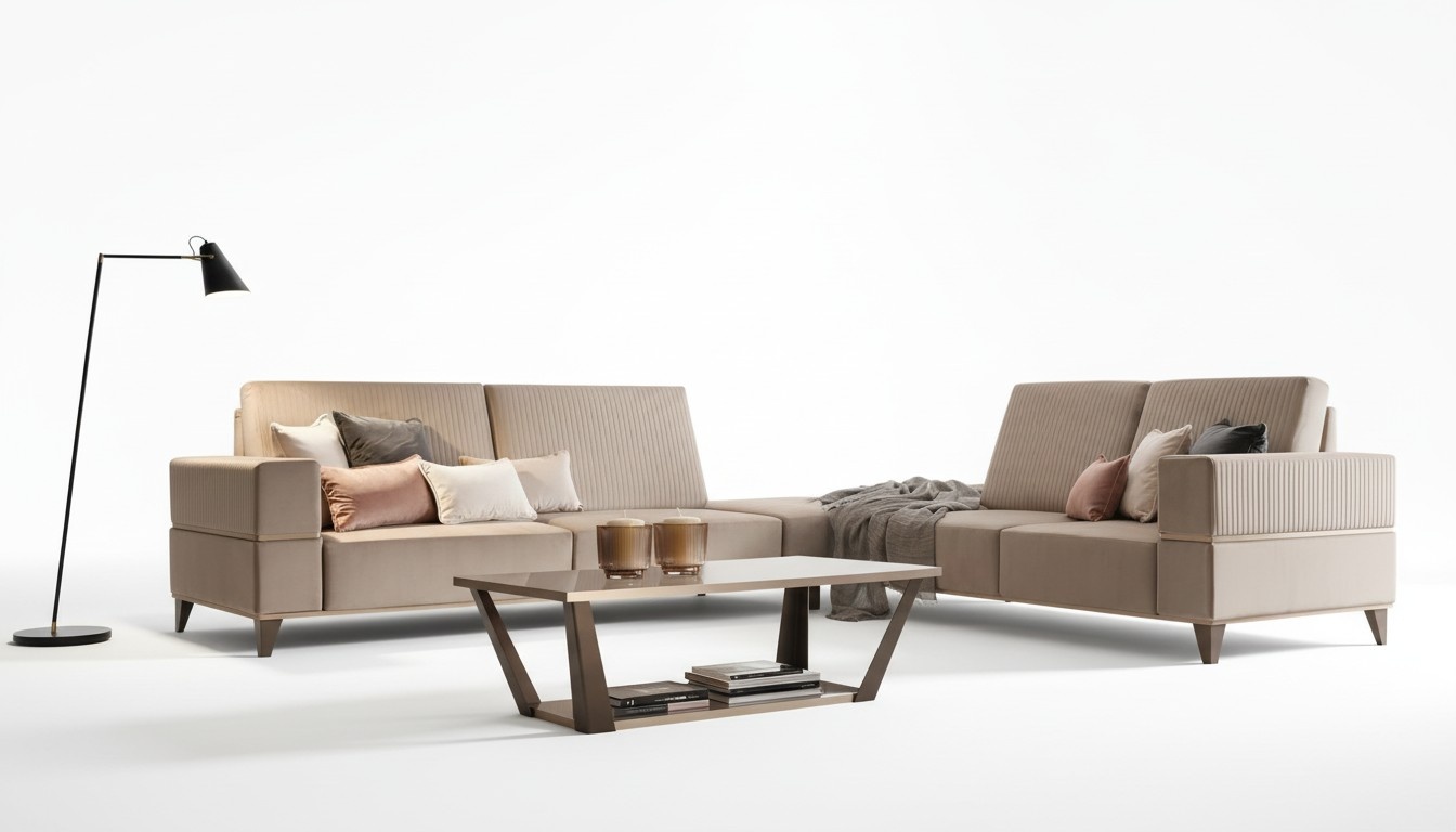 Coffee Table Table Upholstery Design Glass Table Side Table Wooden Sofa Couch Brown Tables