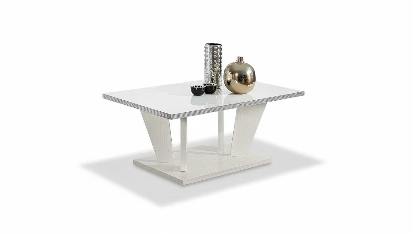 Coffee Tables Table Luxury Furniture Wood Furnishing Tables Consoles Design White New