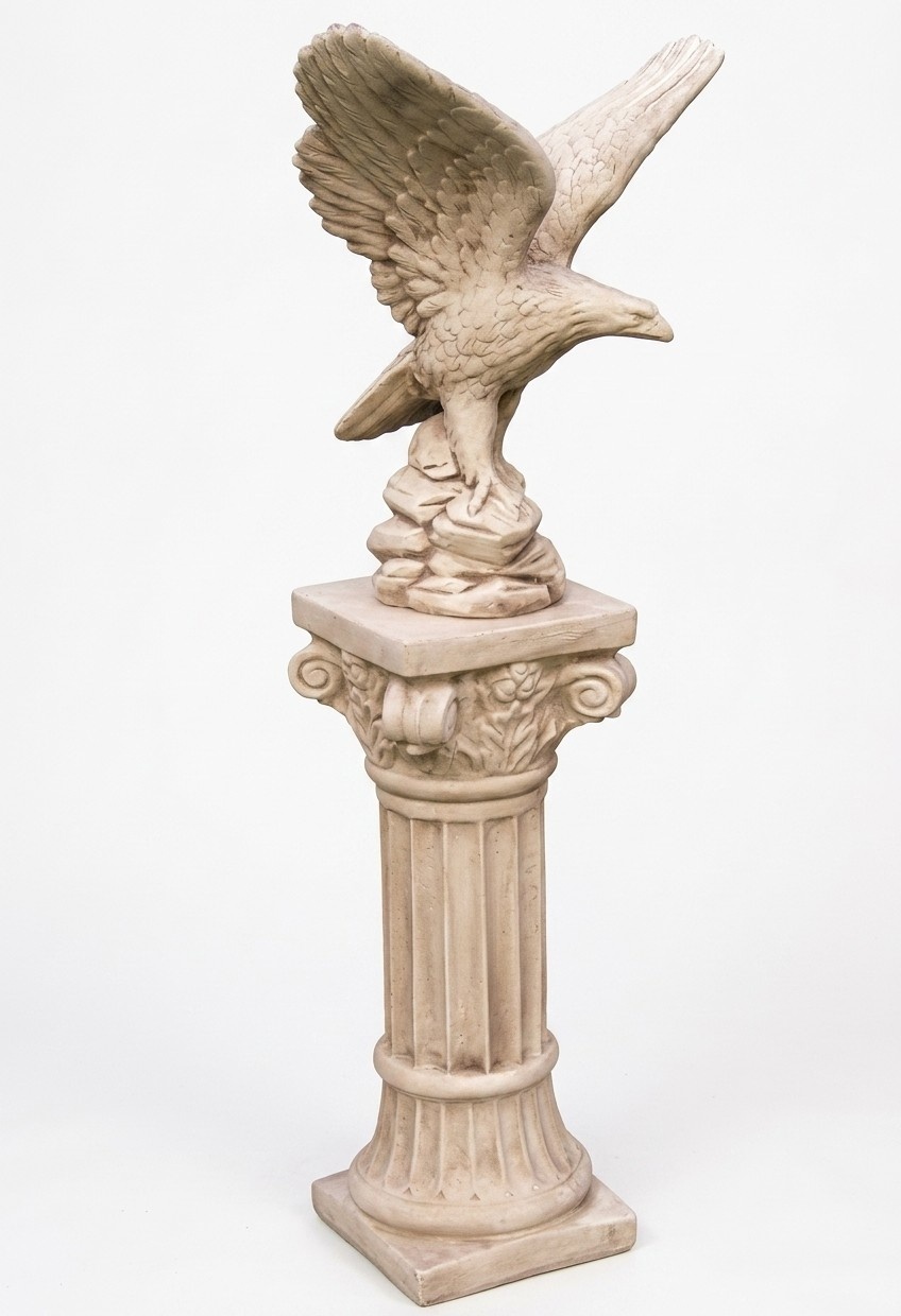 Pillar Figure Sculpture Figures Statue Columns Patio Design Garden Decoration