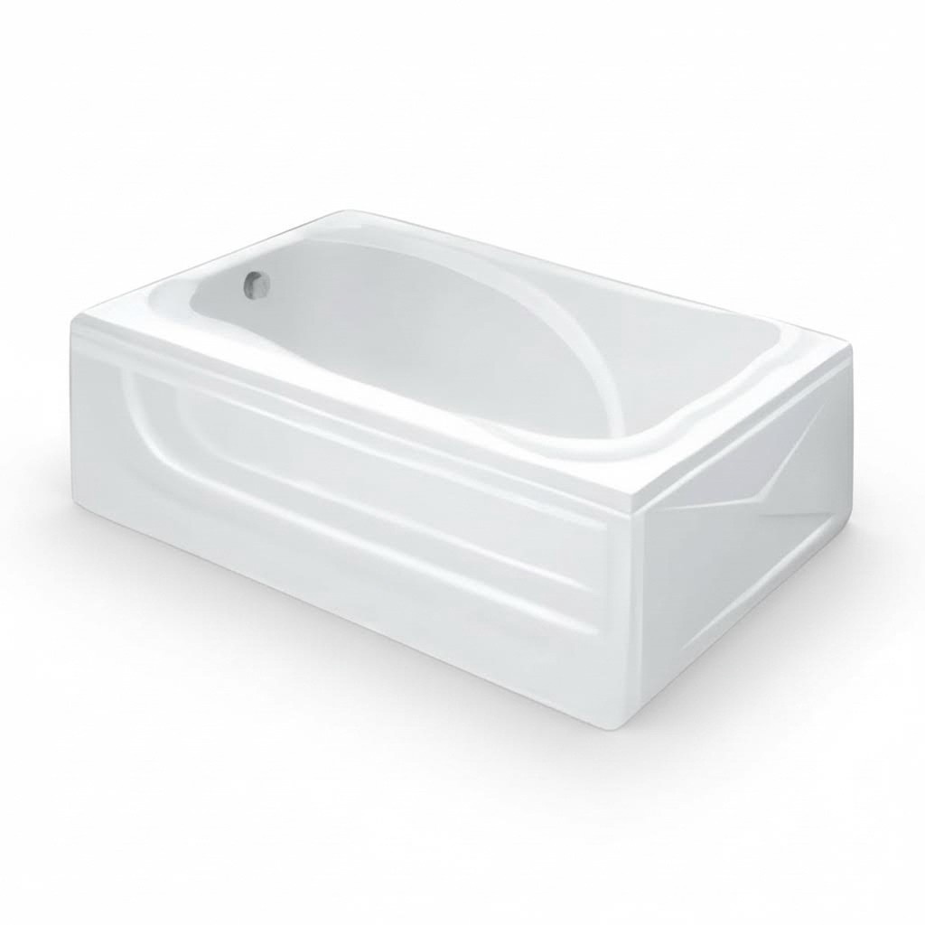 Comfort bathtub, relaxation tub, luxury tub, acrylic tub, care tub 150x71 cm
