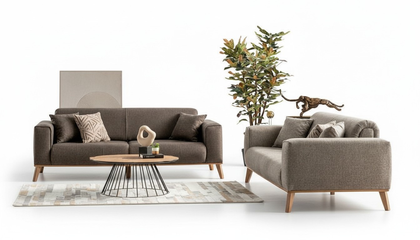 Comfortable 3+1 sofa set Modern living & relaxation in stylish design