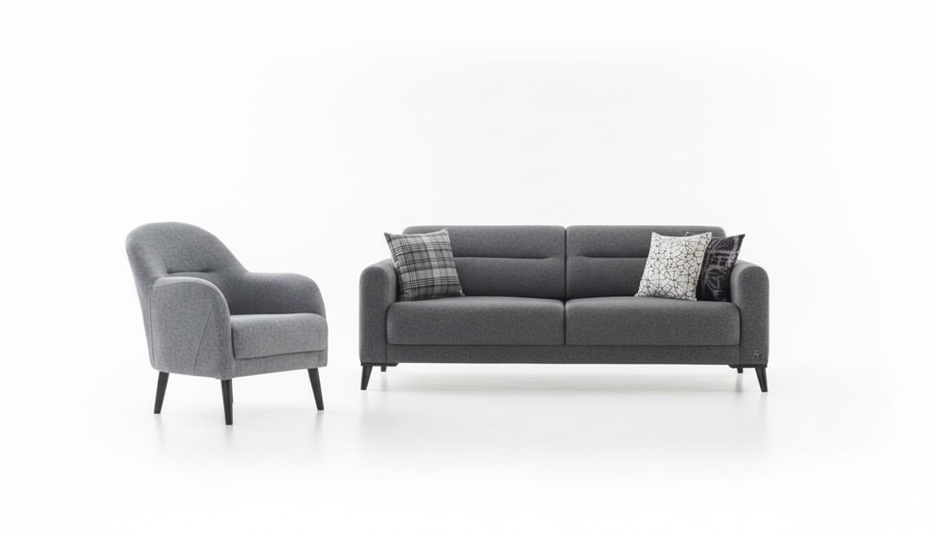 Comfortable 3+1 sofa set stylish design for cozy and elegant living.
