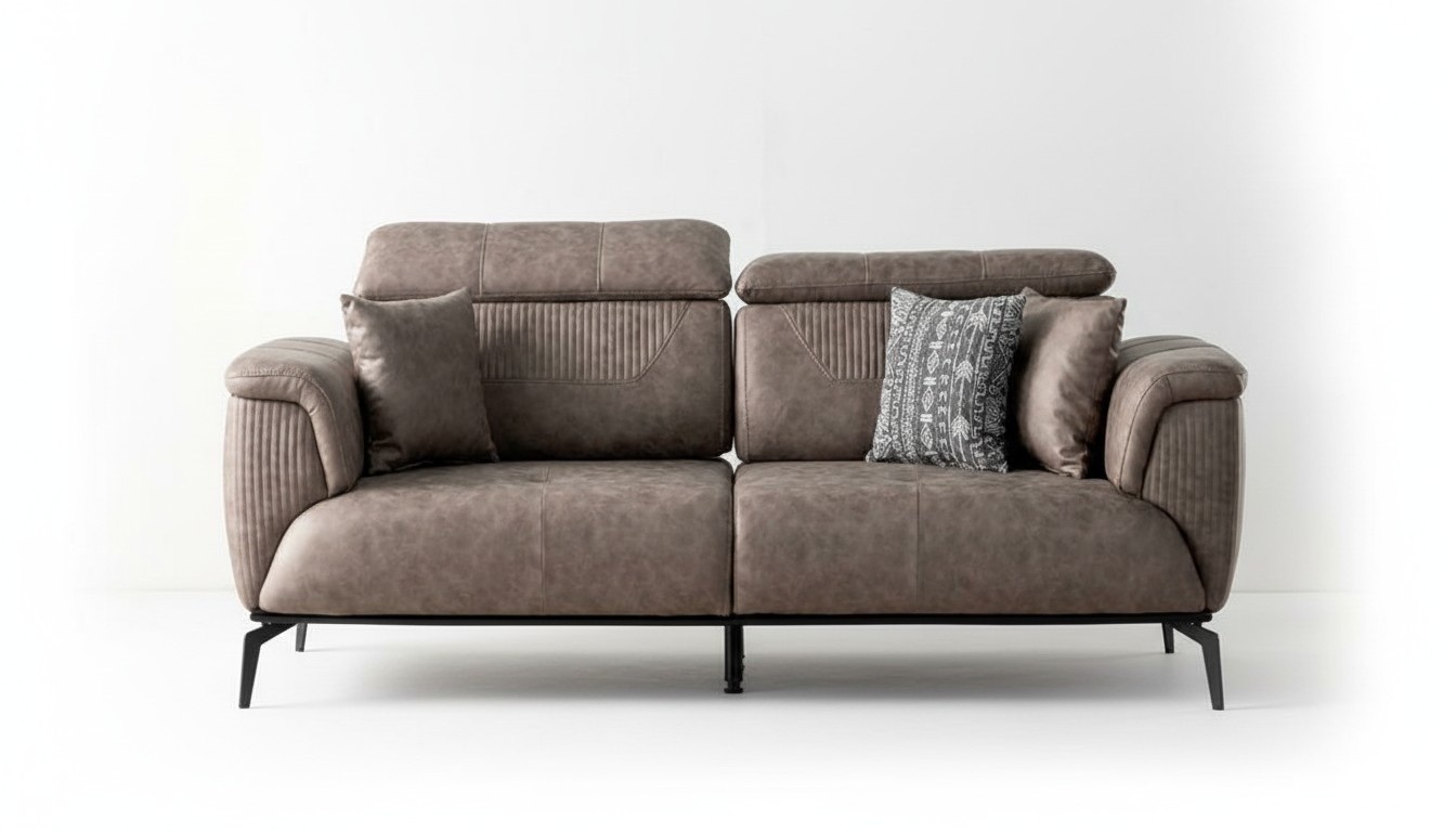 Comfortable 3-seater sofa Modern design Perfect for any living room