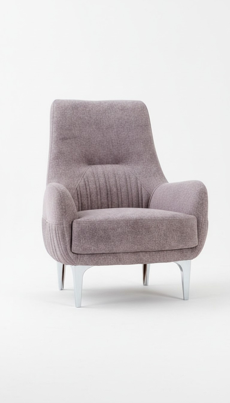 Comfortable armchair stylish design and maximum comfort for relaxed living