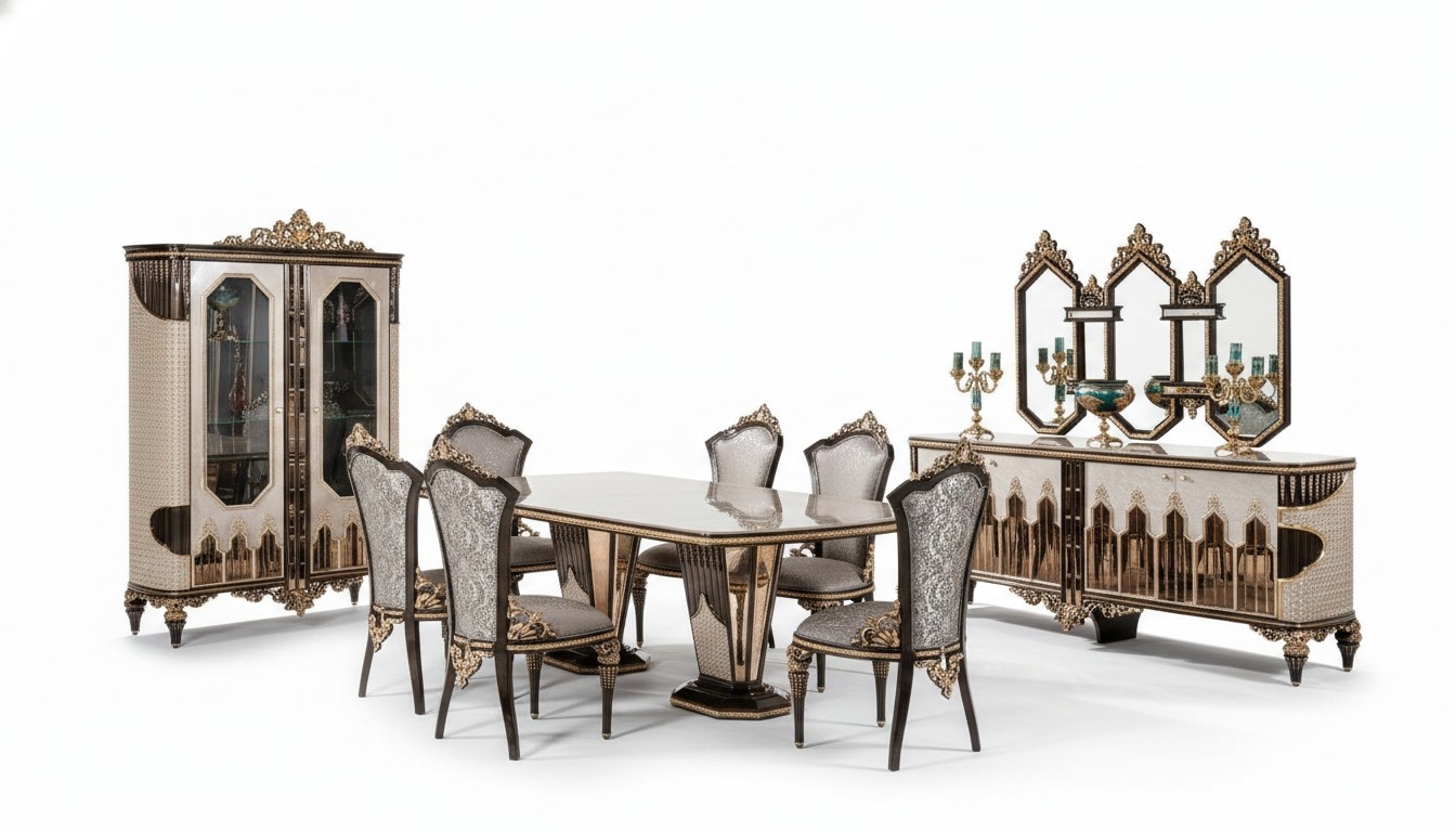 Complete Classic Dining Room Group Luxury Dining Room Dining Table Chairs