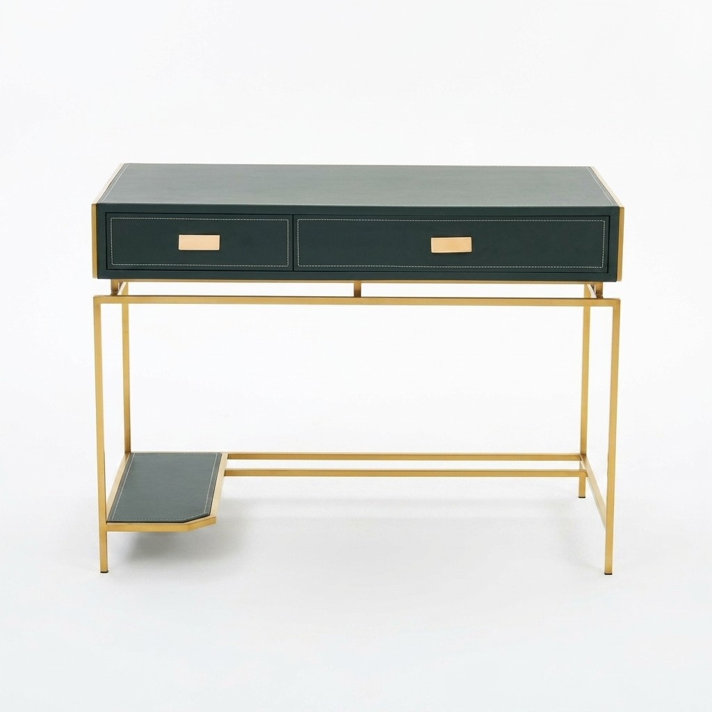 Computer desk wooden table green office furniture desk luxury furniture tables