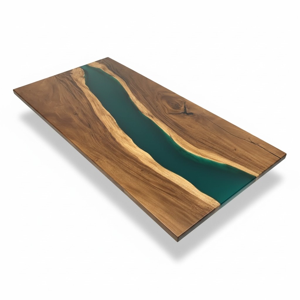 Conference Table Dining Table River Table Solid 231x110 Epoxy Tables Wooden Tables