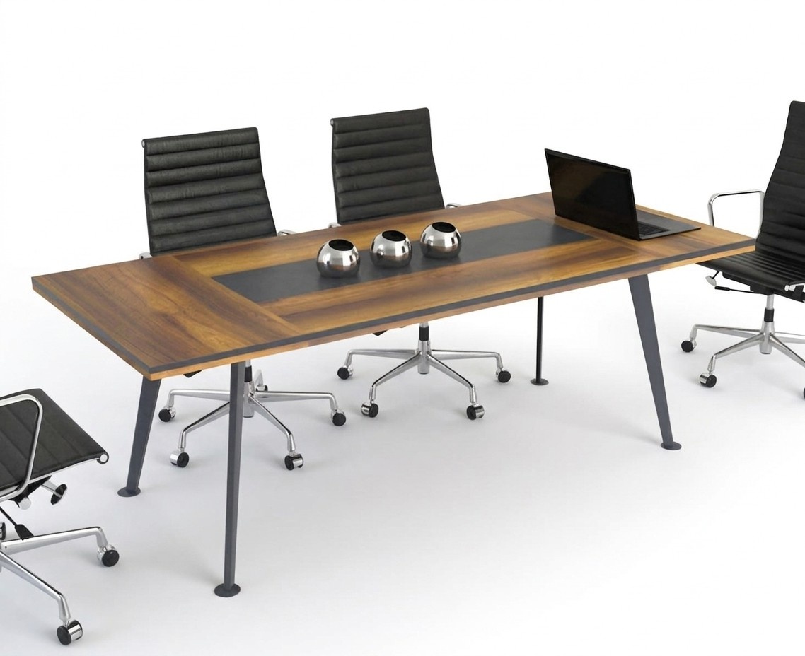 Conference table meeting tables conference furniture large table brown wood