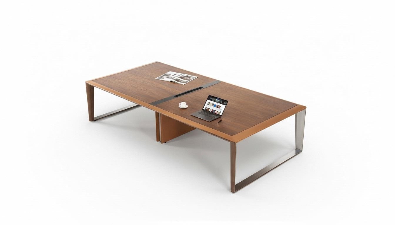 Conference table modern office meeting tables office furniture design leather new