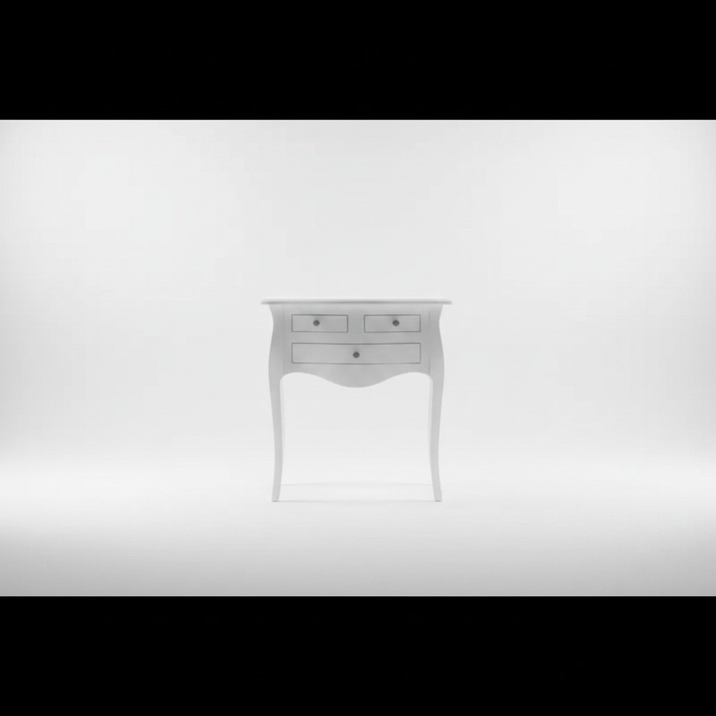 Console Classic Luxury Italy Design Furniture Wood White Sideboard