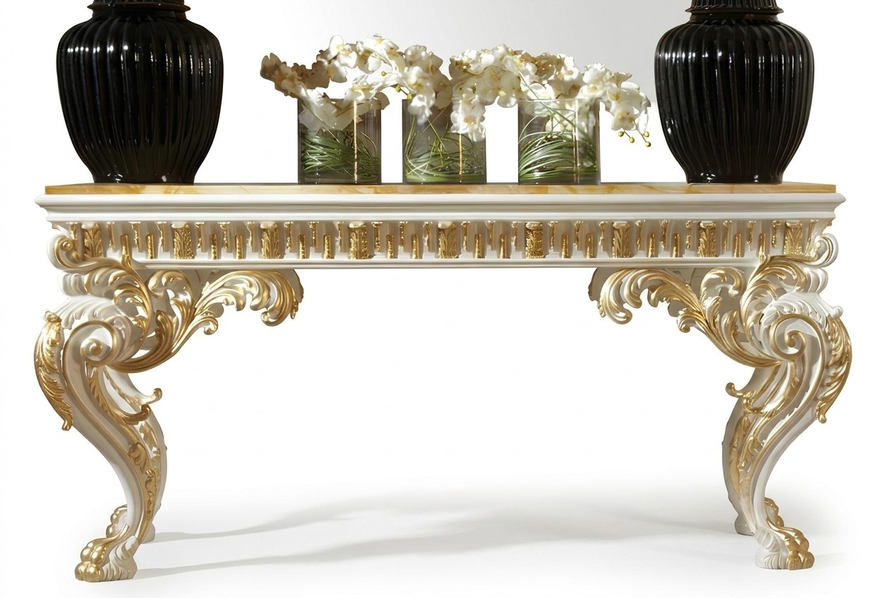 Console console table consoles wood console table table hallway table Neu klassika