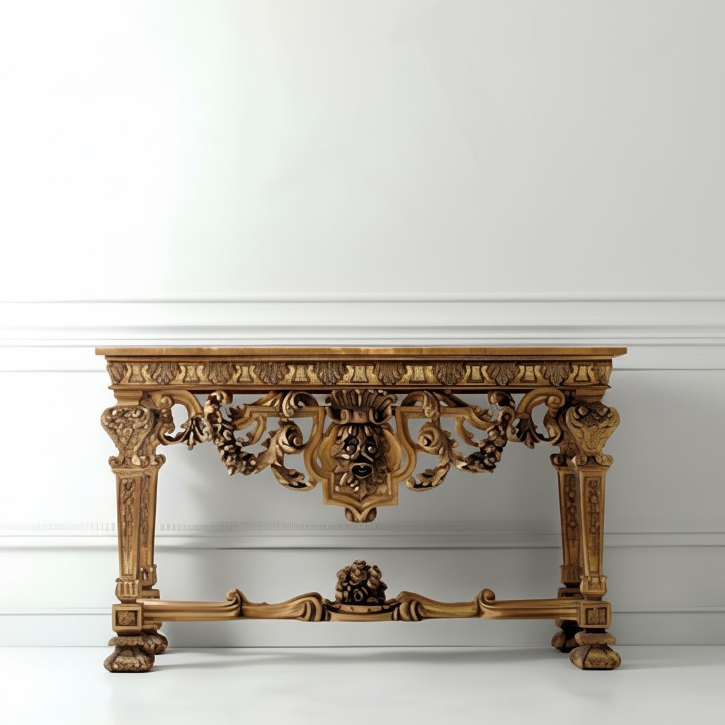 Console table furniture wood console Italian sideboard console real wood table