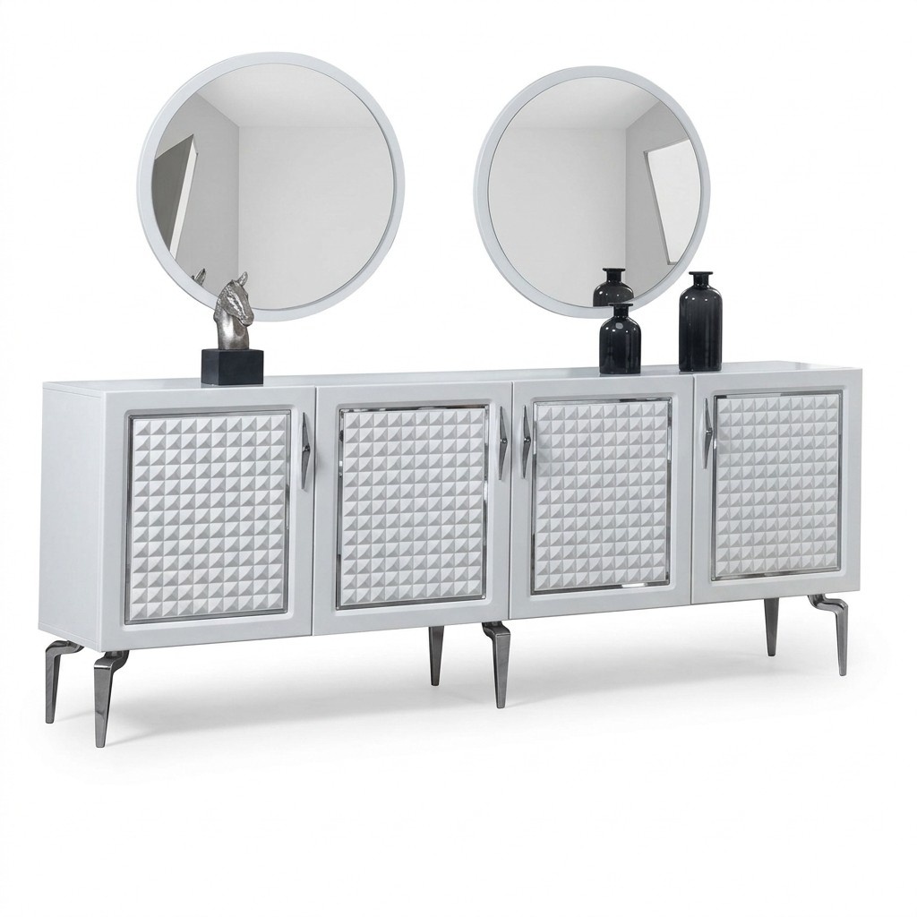 Console table mirror sideboard set italian style xxl chests of drawers