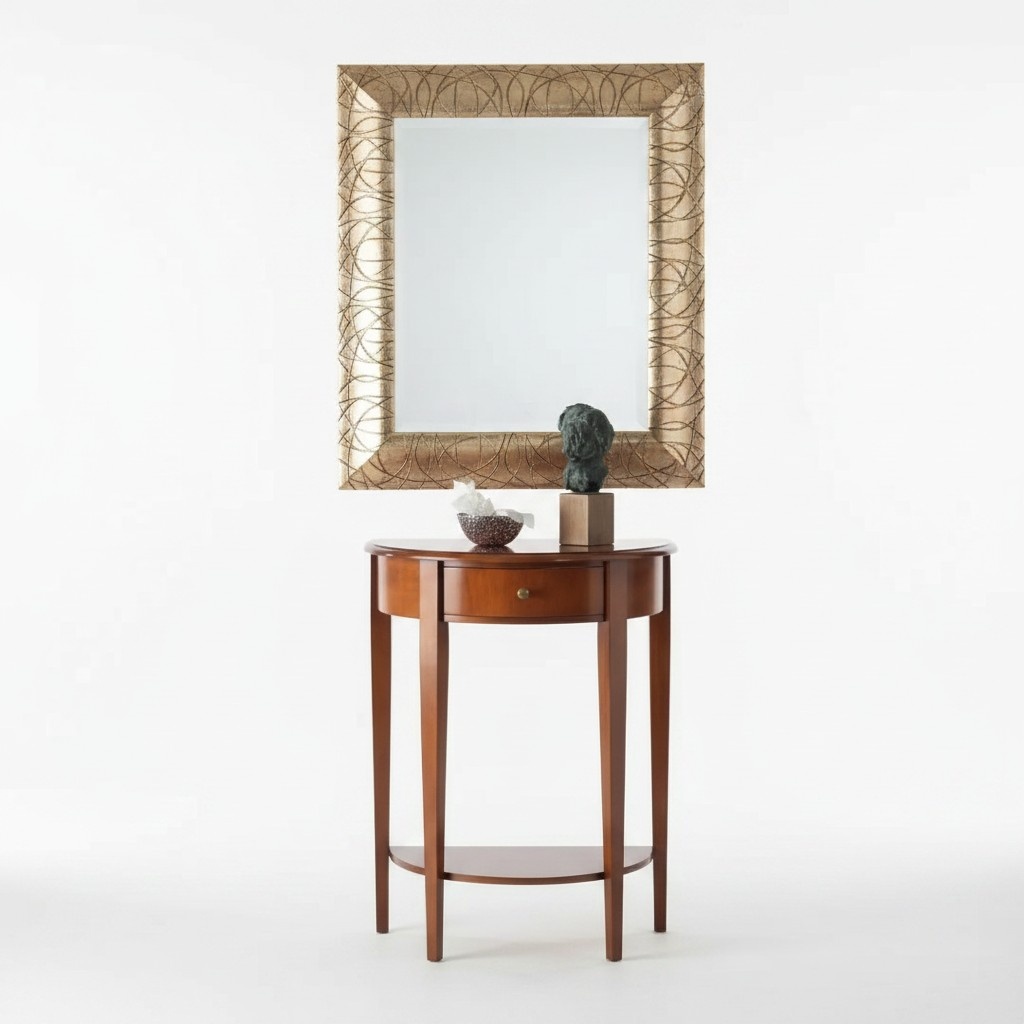 Console Table Dressing Table Console Table Luxury Bedroom Wood Brown