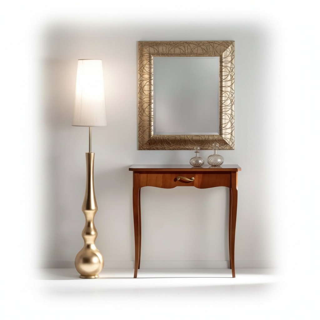 Console table wood brown side tables sideboard furniture consoles 79cm