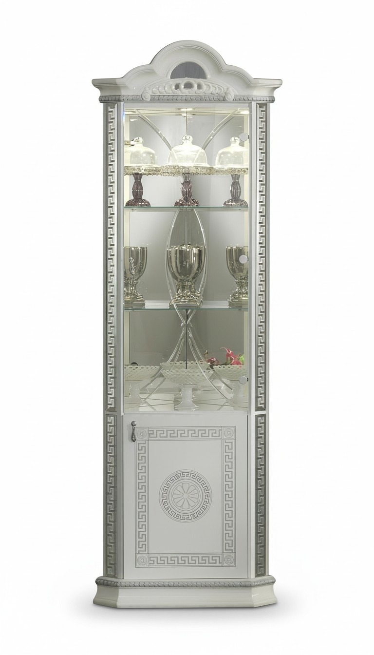 Corner Cabinet Luxury Display Cabinet Wood Cabinets Italian Style Furniture