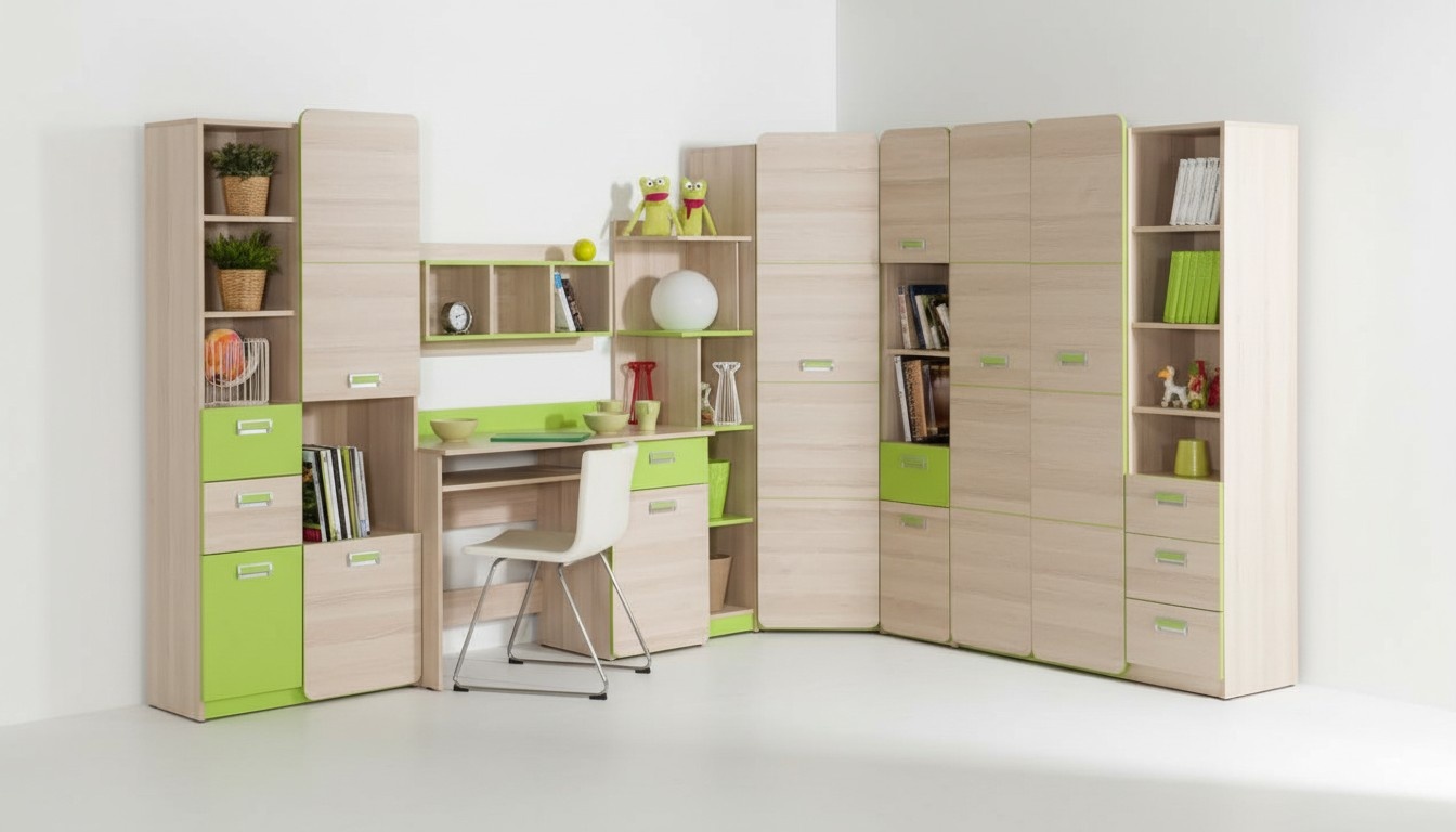 Corner closet closet bedroom closets cabinet jvmoebel children youth