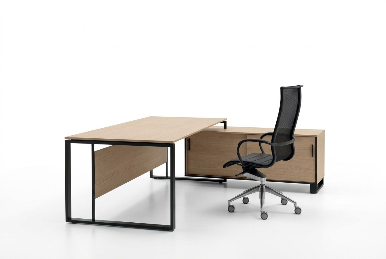 Corner Desk Computer Office Table Shelf Desk Table Office Furniture Frezza