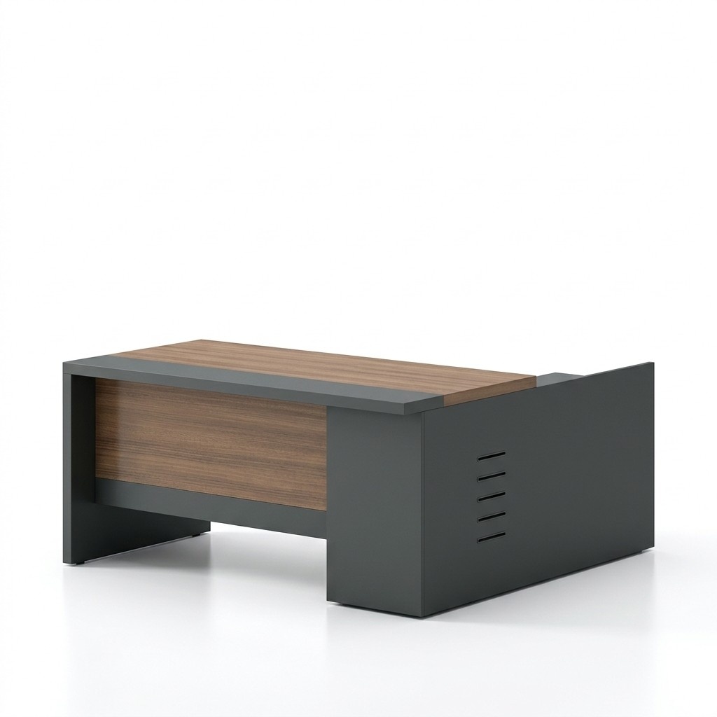 Corner desk home office table large boss tables desk furniture trunking