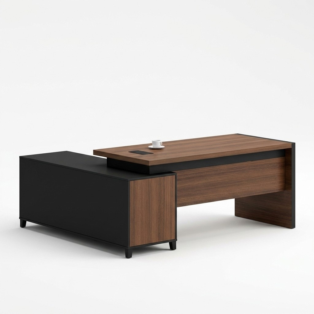 Corner desk office boss room furniture design desks practice office furniture