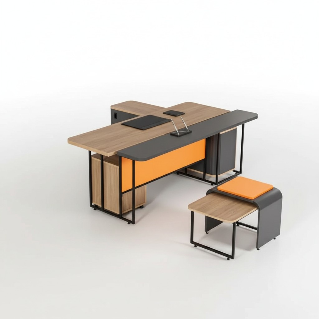 Corner Desk Study Office Office Modern Designer New Furniture
