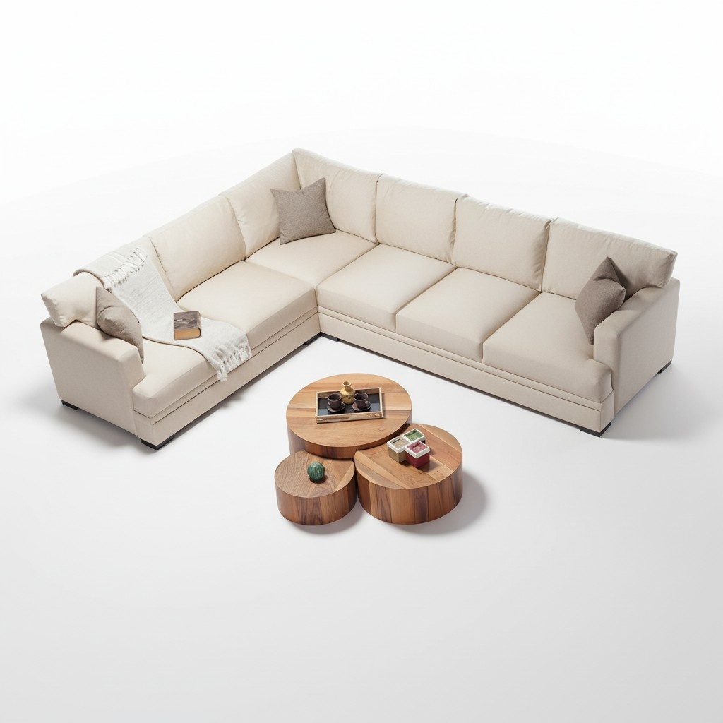 Corner sofa living room design furniture luxury sofa L-shape modern furnishings