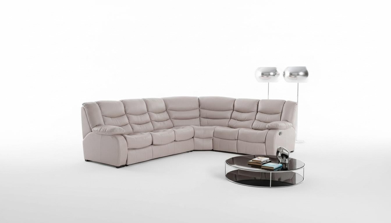 Corner Sofa Living Upholstery Corner Sofa Couch Seat Set Modern Leather L Shape